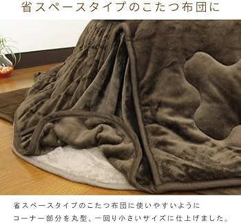 Amazon｜リヴェール こたつ毛布 こたつ中掛け毛布 長方形 小さめ